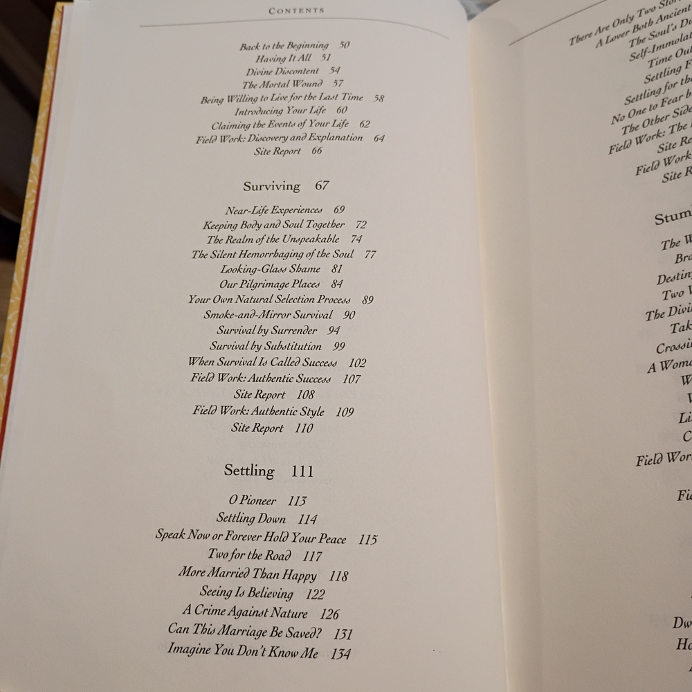 VTG 1998 Warner Books‎ Something More Excavating Authentic Self Breathnach HC - Picture 6 of 8